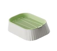 kowaku Vassoio per La Germinazione dei Cereali, Vaso per Fiori, per Gatti, per Casa E Ufficio, Verde