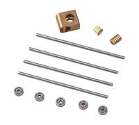 kowaku Vite Senza Fine Ingranaggio Micro Trasmissione Scatola di Riduzione Meccanismo Metallo Compatto Robusto Adatto per Modelli di Auto Fai da Te S, Style a