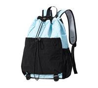 kowaku Zaino da Tennis Zaino da Pickleball Borsa per Badminton Porta Racchette Grande capacità con Spallacci Regolabili Adatto per Viaggi attività al, Blu Nero