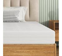 kowdom Materasso 120 x 200 cm, H3, in schiuma fredda, altezza 16 cm | Schiuma fredda D25 con profilatura, rivestimento traspirante 3D lavabile, confezionato sottovuoto, pronto all'uso
