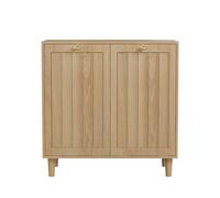 kowdom Mobile portabiancheria con cesto interno estraibile, cesto portabiancheria nascosto, 2 scomparti, in legno MDF, scaffale autoportante per la casa, 70 x 35 x 71 cm
