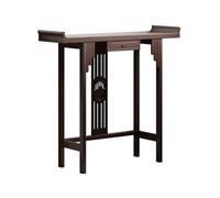 KOWJIFH Tavolo consolle da ingresso Credenza a buffet stretta Mobile TV in legno Scaffale per libri Espositore per decorazioni Tavolo da divano per cucina Foyer Corridoio Soggiorno Ufficio Bagno