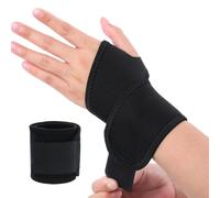 Koxtyzo 2 Pezzi Tutore Polso Destro Sinistro, Polsiera Tendinite, Elastica Tutore Tunnel Carpale di Supporto per Uomini e Donne, Adatto per Palestra, Tennis, Lavoro al Computer, Allenamento Fitness