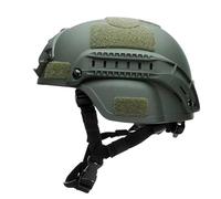 Koyheng Casco Mich 2000 Leggero e Veloce con Visiera Parasole Trasparente per Airsoft Paintball CS War Games Sport all'Aria Aperta