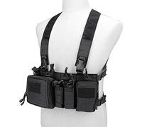 Koyheng Tactical Assault Chest Rig 500D Molle Multicam Gilet tattico con Multi Tasche