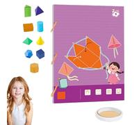 Koyoata Pull String 3D Geometry Learning Book, Pull String 3D Geometry Learning Book,with 9/12/15 Solids Geometric Models with Safe Braided Rope Design for Kids Ages 5-12 (nine)
