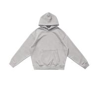 Koyojpoe Felpette Casual con Cappuccio per Spalle Cadute Cadute Fanatiche Addensate Calde per Le Alpinisti Autunnali E Invernali per Alpinismo All'aperto E Donne,Ultimate Grey,L