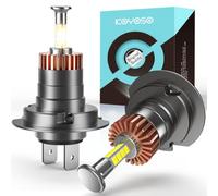 KOYOSO H7 LED 360° Lampadine: Kit Sostituzione Fari Antiriflesso Mini 1:1 Design Plug e Play Lampade-100W 22000LM 6500K Super Luminoso Abbaglianti e Anabbaglianti per 12V Auto