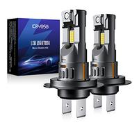 KOYOSO H7 LED aggiornate, 110W 30000LM Lampada Sostituzione per Alogena, 1:1 Mini Design, Non Richiede Adattatore, Pacco da 2