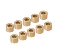 Kozelo 10pz Cuscinetti a Manicotto - [4x8x6mm] Boccole Autolubrificanti in Bronzo Sinterizzato per Apparecchiature Elettriche Macchine Utensili