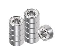 Kozelo 10pz Scanalatura Profonda Sfera Cuscinetti - [1/8 Pollici x 5/16 Pollici x 9/64 Pollici] Cromo Acciaio Sfere Cuscinetti Riduttori Utilizzo, Doppio Blindato ABEC1