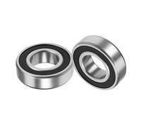 Kozelo 2pz Cuscinetto a Sfere 6004-2RS [20 mm x 42 mm x 12 mm] Cuscinetti a Sfere a Gola Profonda Acciaio Cromato per Motori, Pompe, Trasportatori