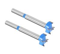 Kozelo 2pz Forstner Trapano Punte - [20mm] Tungsteno Carburo Trivella Apertura per Legno Mobili Cerniera Falegnameria Utilizzo, Rotondo Gambo, Scuro Blu