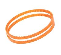 Kozelo 2pz MB320 Cinghie Motore Standard Macchine Cucire - [320mm Circonferenza x 4mm Spessore ] Cinghia Trasmissione Poliuretano per Macchine Cucire Elettriche Singolo Dente Arancione