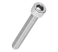 Kozelo 2pz Viti a Testa Cilindrica Esagonale - [M10-1.5 x 75mm] Acciaio Inossidabile 304 Filettatura Completa Allen Drive per Stampante 3D Ventola Raffreddamento Sostituzione, Argento