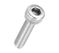 Kozelo 30pz Viti a Testa Cilindrica Esagonale - [M4-0.7 x 16mm] Acciaio Inossidabile 304 Filettatura Completa Allen Drive per Stampante 3D Ventola Raffreddamento Sostituzione, Argento
