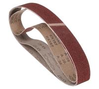 Kozelo 3Pz Cinture Levigatura 25mm x 1067mm Grana 36 Ossido Alluminio Carta Vetrata Abrasiva Per Smerigliatrice A Nastro Lavorazione Legno Rimozione Ruggine