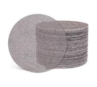 Kozelo 50 Pcs Dischi Per Levigatura A Griglia 125 mm Grana 320 Con Supporto A Gancio E Anello Carta Vetrata Orbitale Adatta Per Levigatrice A Secco Legno Metallo Mobili