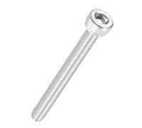 Kozelo 50pz Viti a Testa Cilindrica Esagonale - [M3-0.5 x 30mm] Acciaio Inossidabile 304 Filettatura Completa Allen Drive per Stampante 3D Ventola Raffreddamento Sostituzione, Argento