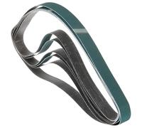 Kozelo 6 pcs Cinture Di Levigatura 2 X 42 Pollici Grana 180 Cintura Abrasiva In Zirconio Carta Smeriglio Per Levigatrice A Nastro Smerigliatura Metalli Lavorazione Legno Rimozione Ruggine