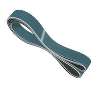 Kozelo 6 pcs Cinture Di Levigatura 2 X 60 Pollici Grana 120 Cintura Abrasiva In Zirconio Per Smerigliatrice A Nastro Per Smerigliatura Metalli Lavorazione Legno Rimozione Ruggine