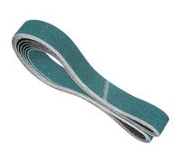 Kozelo 6 pcs Cinture Di Levigatura 2 X 72 Pollici Grana 24 Zirconia Carta Smeriglio Per Smerigliatrice A Nastro Per Lavorazione Metalli Legno Rimozione Ruggine Saldatura