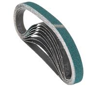 Kozelo 8 pcs Cinture Di Levigatura 1 X 30 Pollici 40 Grana Zirconia Carta Smeriglio Per Smerigliatrice A Nastro Per Smerigliatura Metalli Lavorazione Legno Rimozione Ruggine
