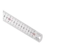 Kozelo Righello in Acciaio Inossidabile - [1m/40" x 1,3"] Strumenti Misurazione Metallo Bordo Dritto a Doppia Lettura per Uso Progettazione Architettonica