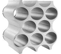 Koziol 3596670 Portabottiglie, Plastica, Grigio Organico