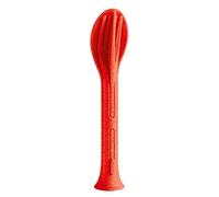 Koziol 4036676 Plastic, Reusable, Knife, Fork, Spoon, Outdoor, Camping, Picnic, Hiking, Vacation, Lunch to go, Cutlery Set di Three
