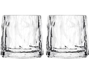 Koziol bicchieri da whisky superglass club no. 2 set di 2 bicchieri da 250 ml