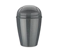 Koziol Cestino Pattumiera Gettacarte Piccolo da Bagno del XS 24cm 2L Grigio Plastica 100% Riciclata