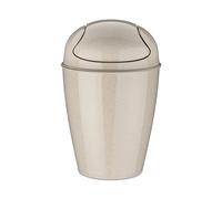 KOZIOL Cestino Pattumiera Gettacarte Piccolo da Bagno DEL XS 24cm 2L Sabbia Plastica 100% Riciclata