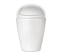 Koziol Cestino per rifiuti con coperchio basculante, 12 l Del M