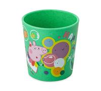 Koziol CONNECT CUP S PEPPA PIG POP Bicchiere per bambini da 190 ml | per bambini a partire dai 6 mesi | plastica biocircolare, impilabile, lavabile in lavastoviglie | per casa e in viaggio (verde