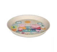 Koziol CONNECT PLATE PEPPA PIG piatto piccolo | per bambini a partire dai 6 mesi | per colazione, piccoli pasti e snack | plastica biocircolare, infrangibile, lavabile in lavastoviglie (sabbia