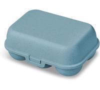 Koziol Egg Box Eggs To Go Mini, per 6 uova in plastica Nature Flower Blue 7186716