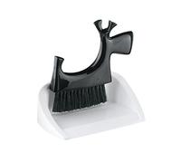 Koziol Pico Bello, Set Scopa & Paletta, Nero, 5051526