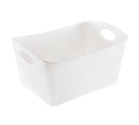 Koziol Scatola, organizzatore, Contenitore, Lavanderia, plastica, Materiale, Bianco Riciclato, 15L