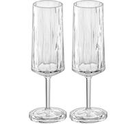 KOZIOL Set 2 Calici Spumante Champagne 20cm 100ml Club No. 14 Superglas Indistru