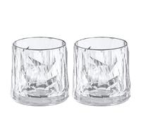 Koziol Bicchieri da whisky SupergLass Club No. 2 Set di 2 bicchieri da 250 ml