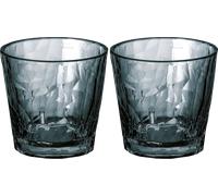 Koziol superglass club no. 22 set di 2 250 ml grigio trasparente