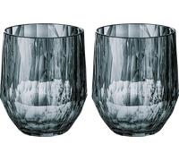 Koziol superglass club no. 23 set di 2 200 ml grigio trasparente