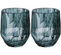 Koziol superglass club no. 24 set di 2 300 ml grigio trasparente