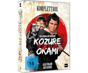 Kozure Okami - Der Samurai mit dem Kind - 78-teilige TV-Kultserie erstmals als vollständige 18-DVD-Sammlerbox - Eastern-Klassiker nach dem Manga Lone Wolf and Cub - WME Edition [Edizione: Germania]