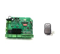 KOZWAY Apricancello Automatico Scorrevole, Swing/Sliding DC24V/12V Gate Control Circuit Board Connect with Dual Motor Speed Regulation And Automatic Door Closing (Color : DC24V with 2 Remote)