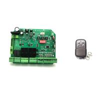 KOZWAY Apricancello Automatico Scorrevole, Swing/Sliding DC24V/12V Gate Control Circuit Board Connect with Dual Motor Speed Regulation And Automatic Door Closing (Color : DC24V with 8 Remote)