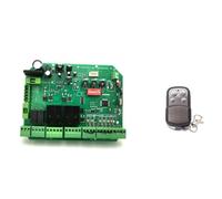 KOZWAY Apricancello Automatico Scorrevole, Swing/Sliding DC24V/12V Gate Control Circuit Board Connect with Dual Motor Speed Regulation And Automatic Door Closing (Color : DC24V with 4 Remote)