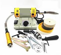 KOZWAY Lucidatrice for Pietre 350W Lavorazione del Legno Fai-da-Te Giada Gioielli Dentale Tornio Macchina for la molatura Utensili for levigatura (Color : Upgrade, Size : 0)