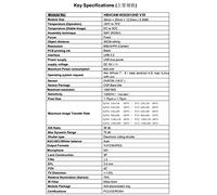 KOZWAY Modulo fotocamera da 1 milione di pixel OV9726 modulo USB sensore CMOS senza driver fotocamera pc (colore: lunghezza focale 42 gradi 3,0 mm, dimensioni: 1 MP)